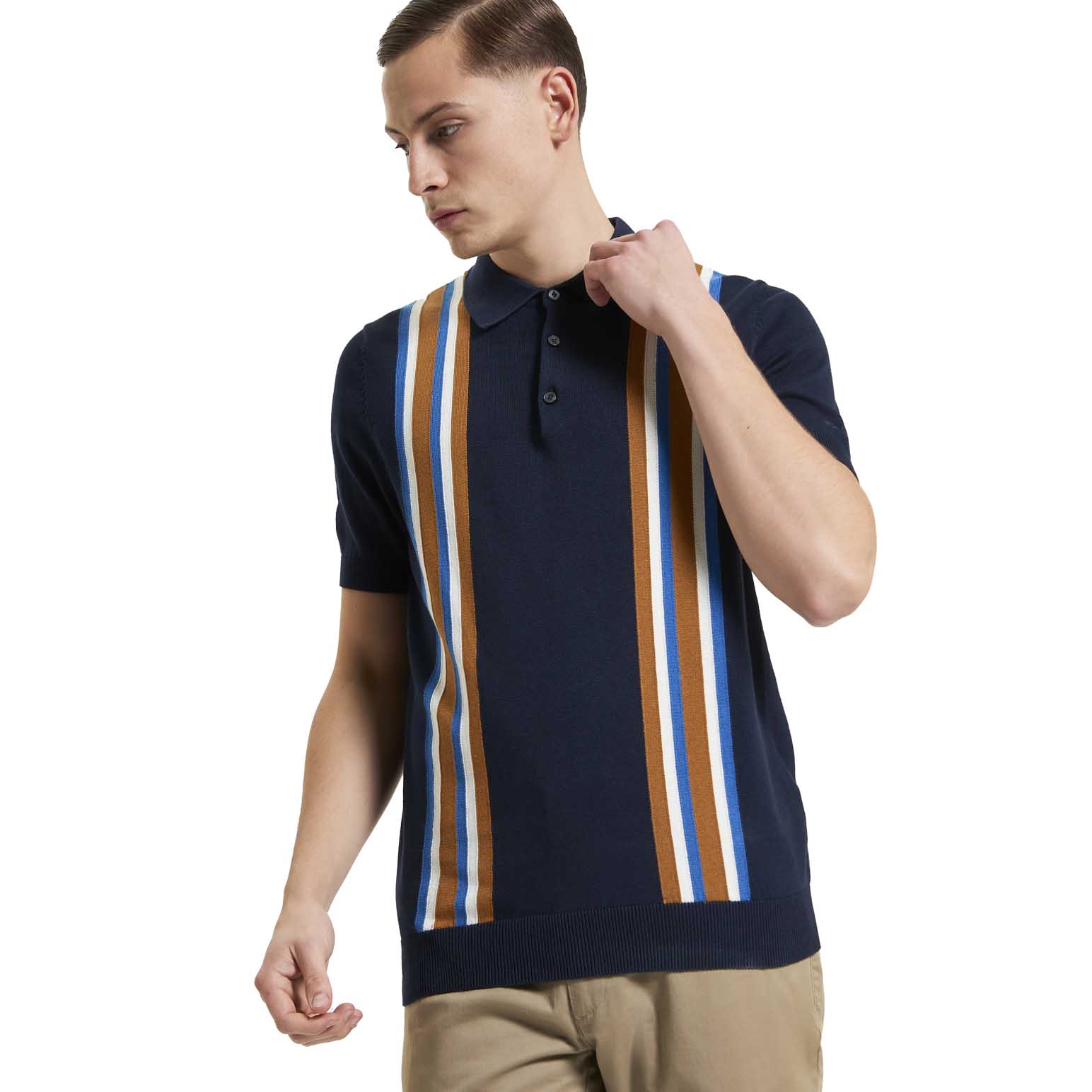 Ben Sherman Vertical Stripe Polo